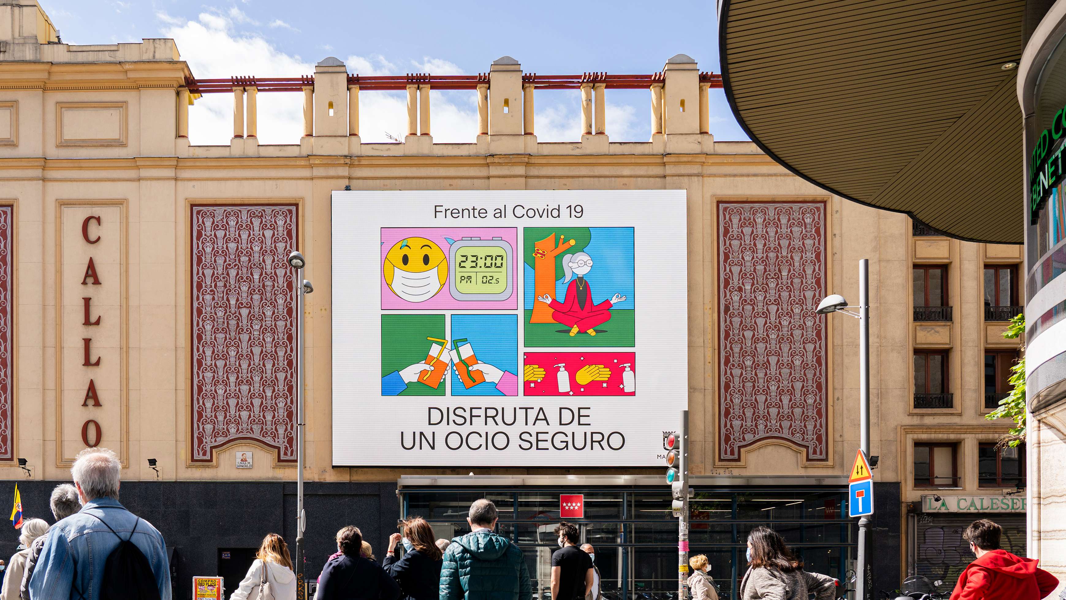 Campaña Covid Ayto Madrid